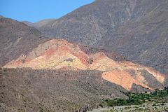 26 Colourful Hill To The West From Archaeologists Monument At Pucara de Tilcara In Quebrada De Humahuaca.jpg